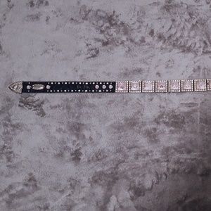 Atlas Accessories - Pink Jeweled Belt Atlas Accessories - Pink Jeweled Belt